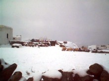 MYKONOS SNOWING